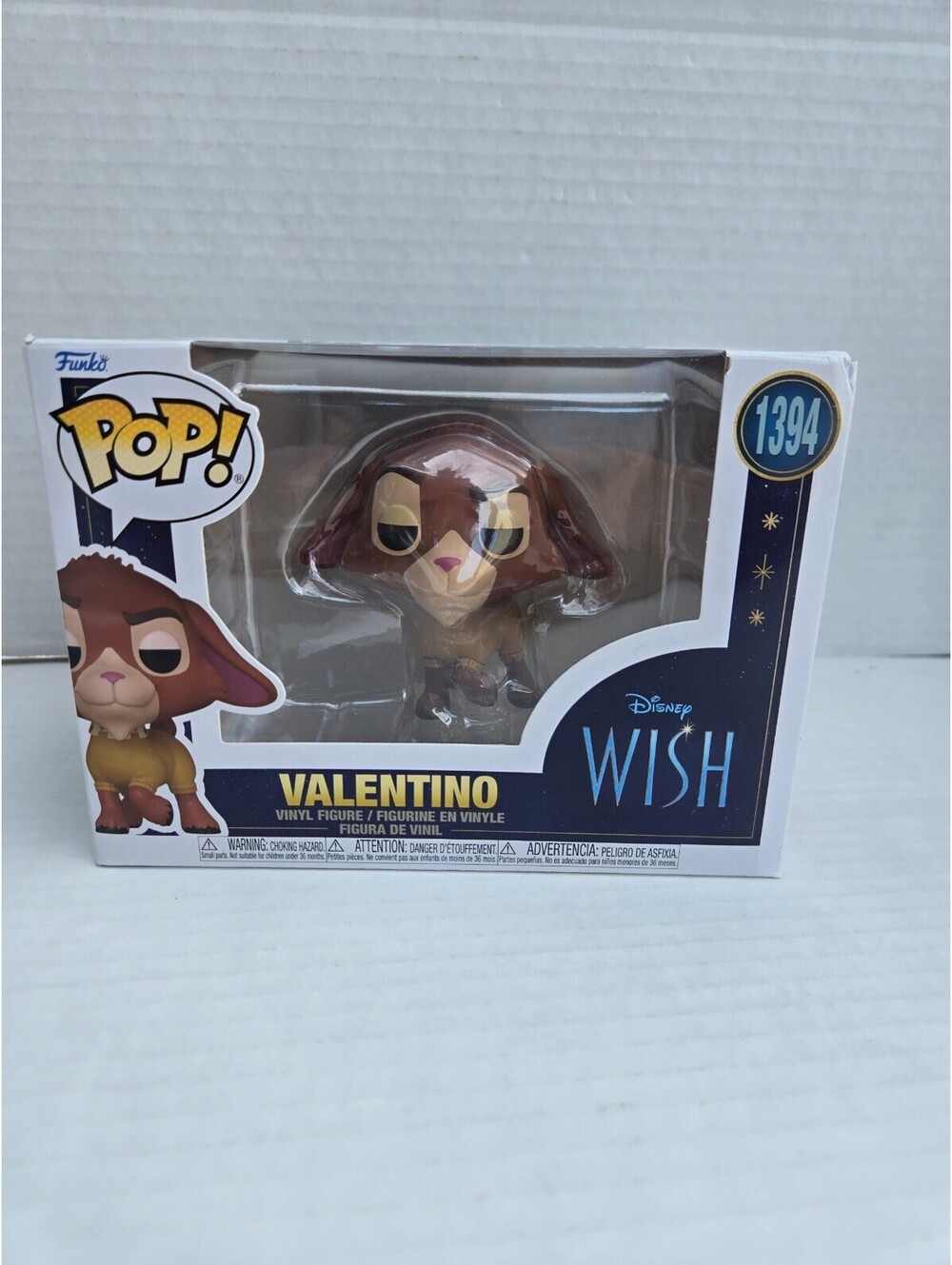 Funko Pop! Disney Wish Valentino Vinyl Figure #1394 Collectible